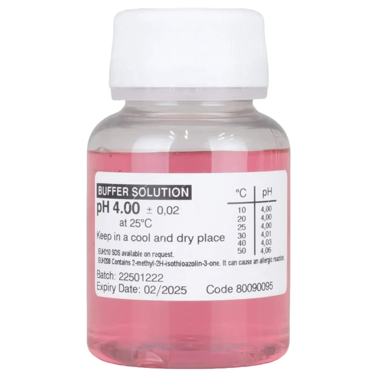 Kalibrierflüssigkeit für pH-Sensoren 4.00 - 90 ml