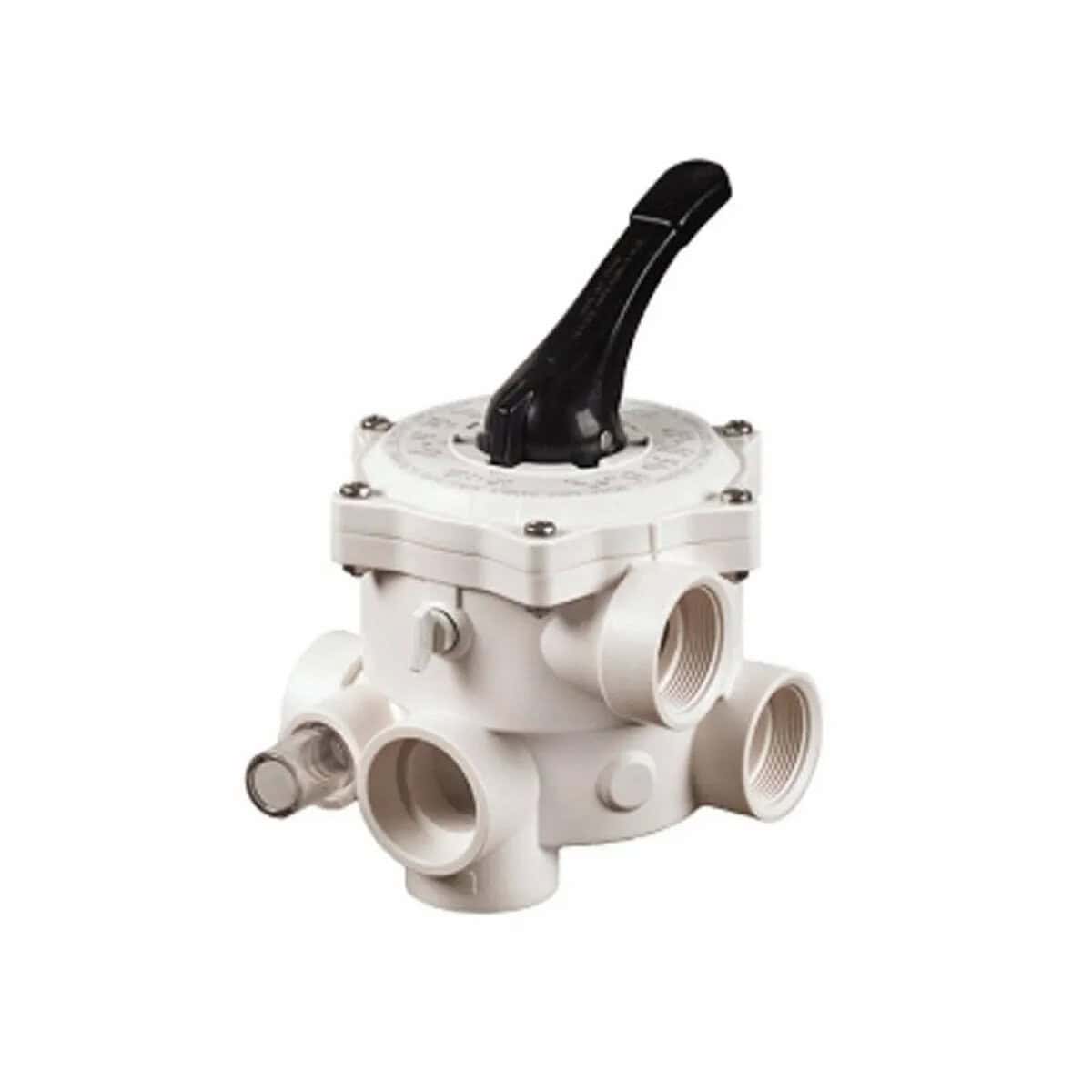 Praher 6-Wege-Ventil 1,5" für Sidemount-Sandfilter.
