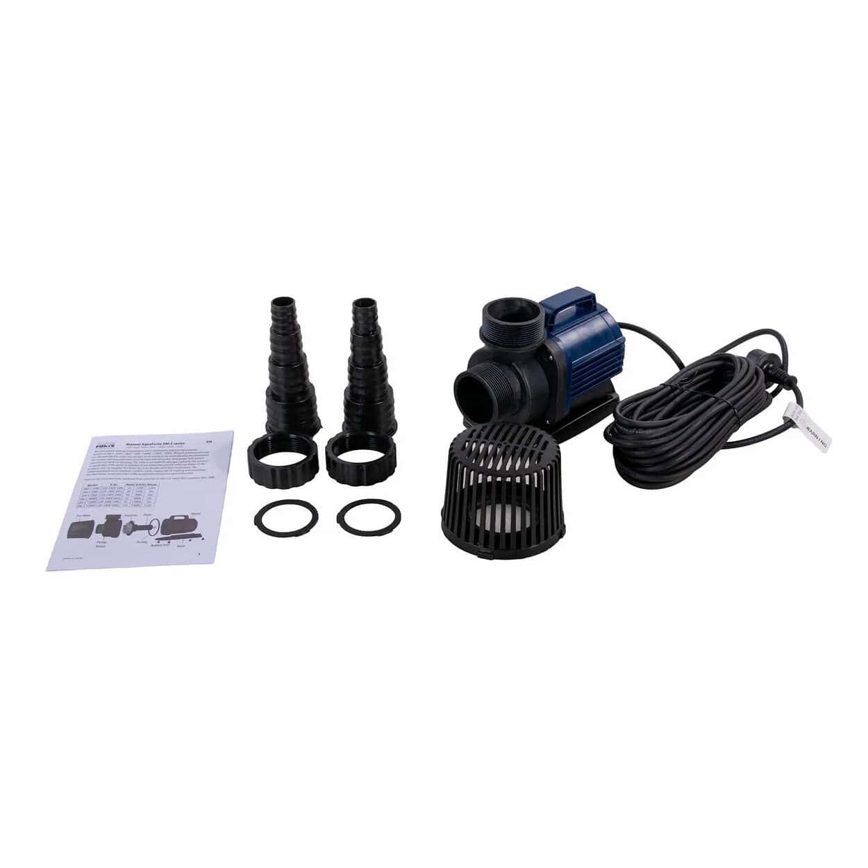 Aquaforte DM-E 10000 Teichpumpe für Wasserzirkulation und Filtration.