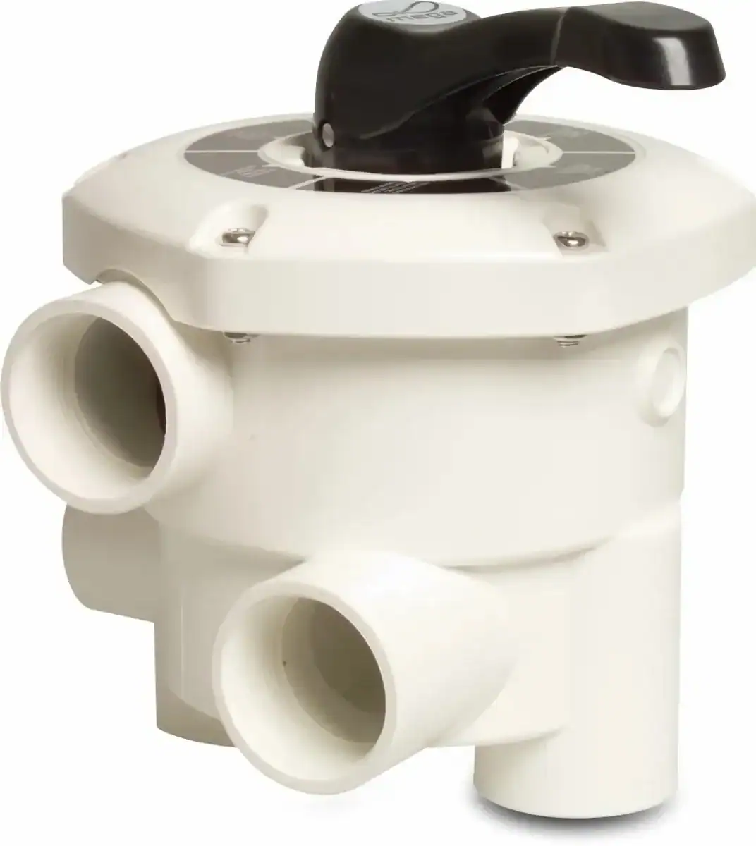 Praher 6-Wege-Ventil 2" für Sidemount-Sandfilter, geeignet für Poolanlagen.