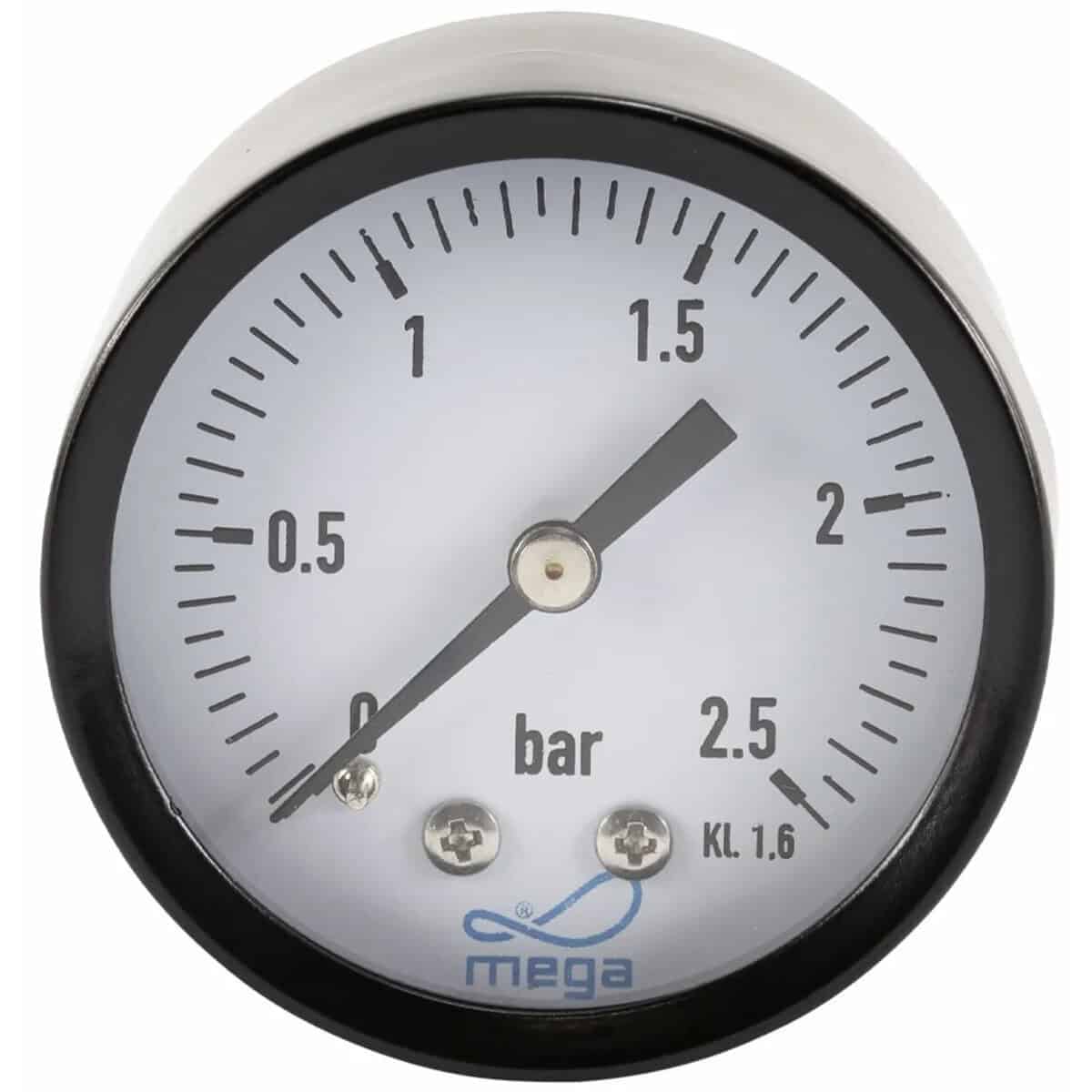 Druckmesser für Poolwasser, präzise und einfach zu bedienen.