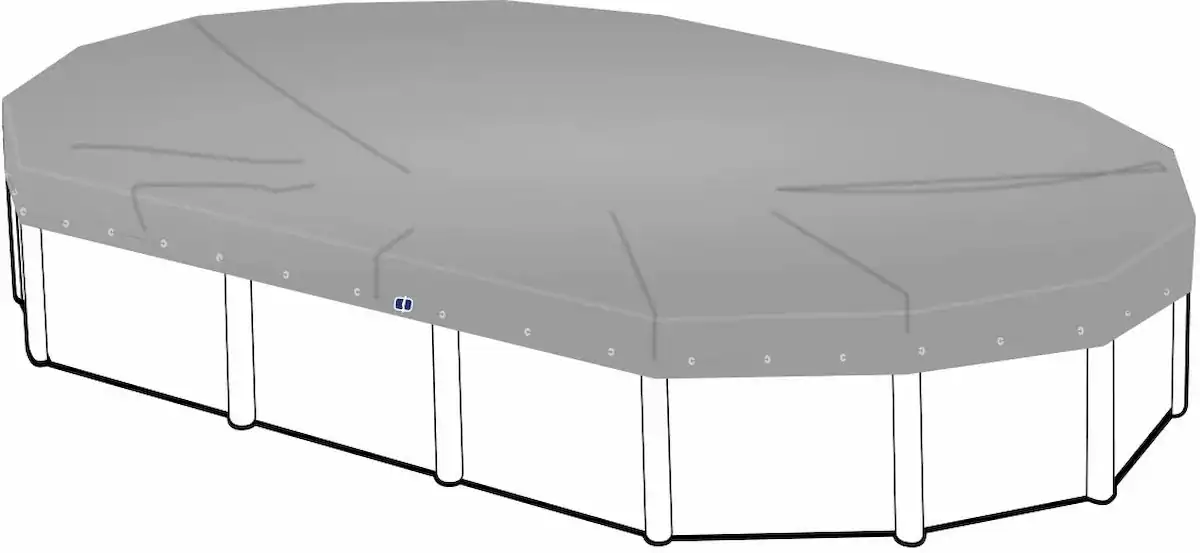Abdeckung für Pool für optimalen Schutz und Wärmeerhalt.