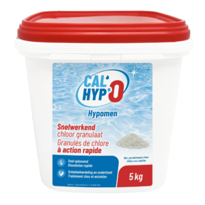 Cal-Hypo 0 Chlorgranulat zum schnellen und effektiven Hinzufügen von Chlor zu Pools.
