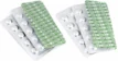 Schwimmmittel-Tabletten für Poolreinigung und -pflege.