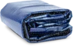 W'eau Solar Cover oval - 600 x 320 cm (Planengröße 594 x 314) - Schwarz/Blau