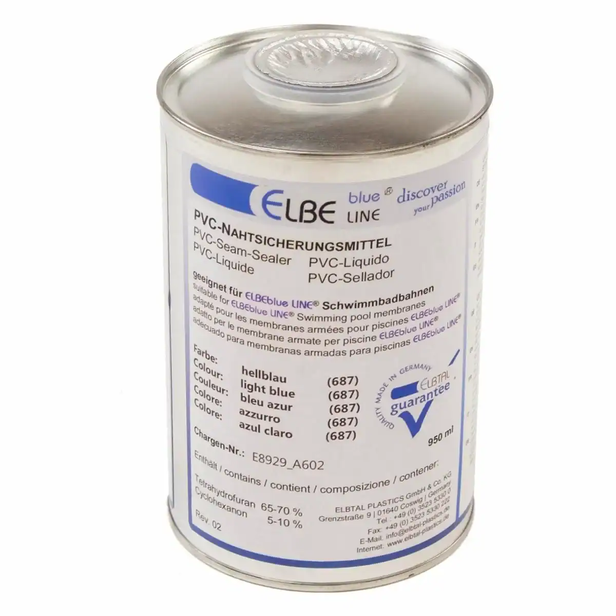 Sicherheitsschaum für Pools, 950 ml, geeignet zum Abdichten von Poolmembranen und Lecks.