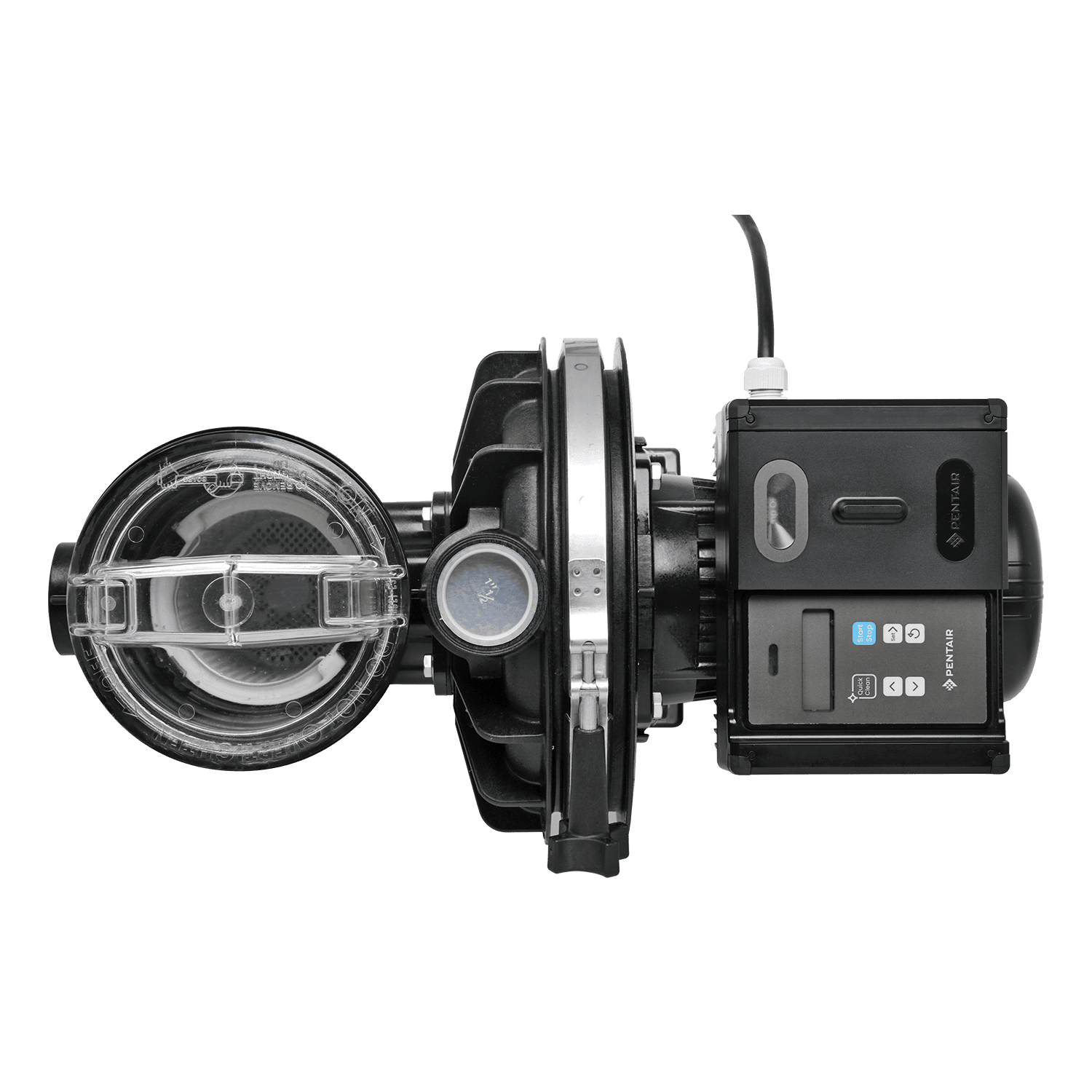 Filterpumpe für Pools mit leistungsstarkem Motor und benutzerfreundlichem Bedienfeld.