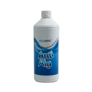 Anti-Algenmittel für Poolwasser, 1 Liter, wirksam gegen Algenwachstum.