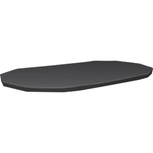 Pool-Schwimmmatte in Schwarz, geeignet für sicheres Schwimmen und Spielen.