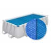 Bestway Solarabdeckung rechteckig - 732 x 366 cm (Abdeckungsgröße 703 x 336) - Blau