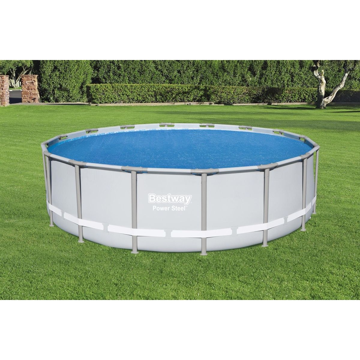 Bestway Solarabdeckung rund - 488 cm (Zeltmaß 462) - Blau