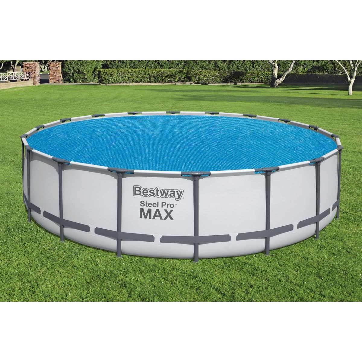 Bestway Solar Cover rund - 549 cm (Zeilmaß 527) - Blau