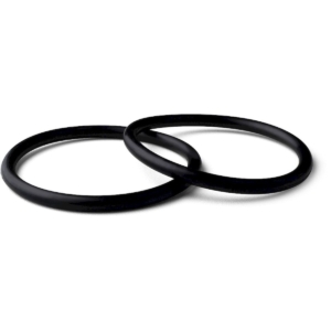 Schwarze Gummi-O-Ringe für Poolteile.