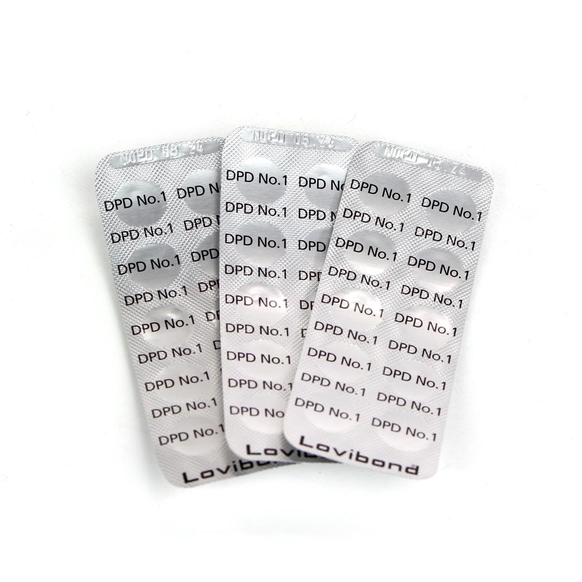 Chlor DPD 1 Tabletten für digitalen Tester - 100 Stück