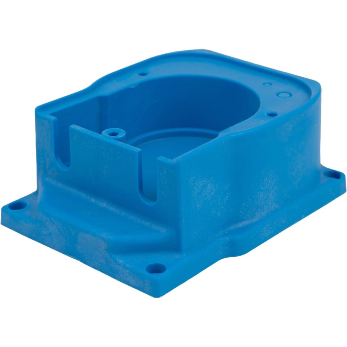 Blaues Kunststoff-Poolzubehör für Pools.