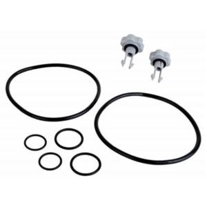 Pool-Filter-Reparaturset mit O-Ringen und Ventilen für die Pflege.