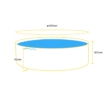 Intex Prism Frame Pool - 457 x 107 cm - mit Filterpumpe und Zubehör
