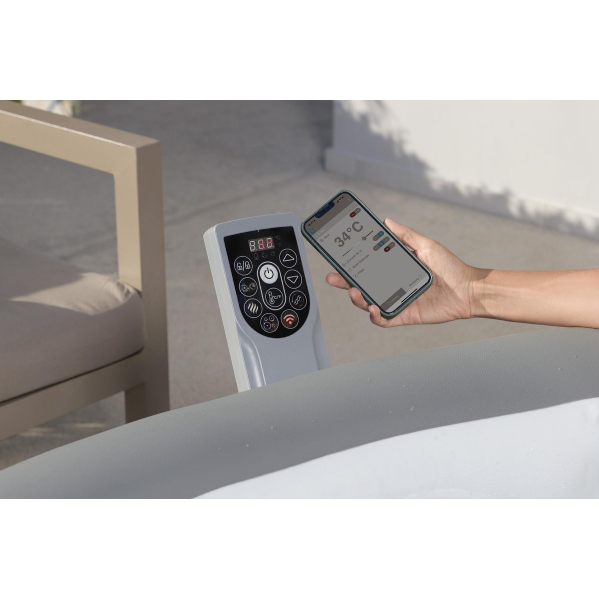 Lay-Z Spa Hawaii EnergySense Airjet aufblasbare Spa - 8 Personen