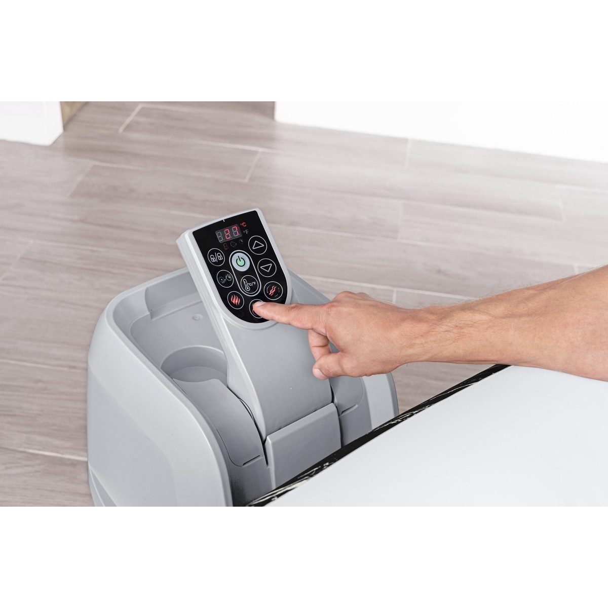 Lay-Z Spa Hollywood Airjet aufblasbare Spa - Quadratisch - 6 Personen