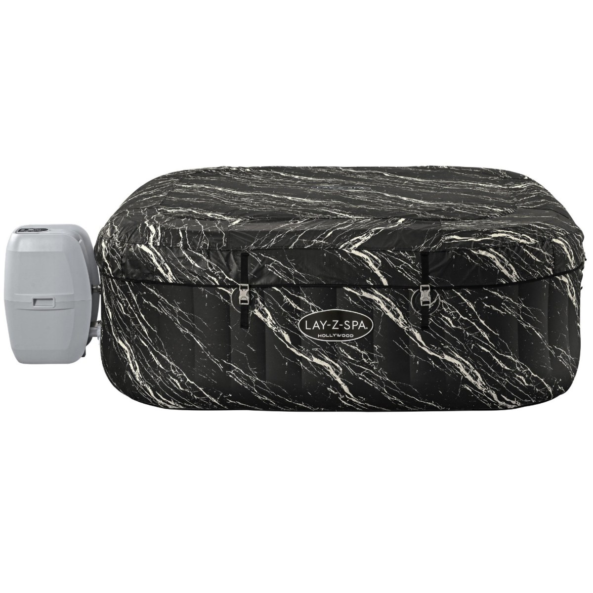 Lay-Z Spa Hollywood Airjet aufblasbare Spa - Quadratisch - 6 Personen