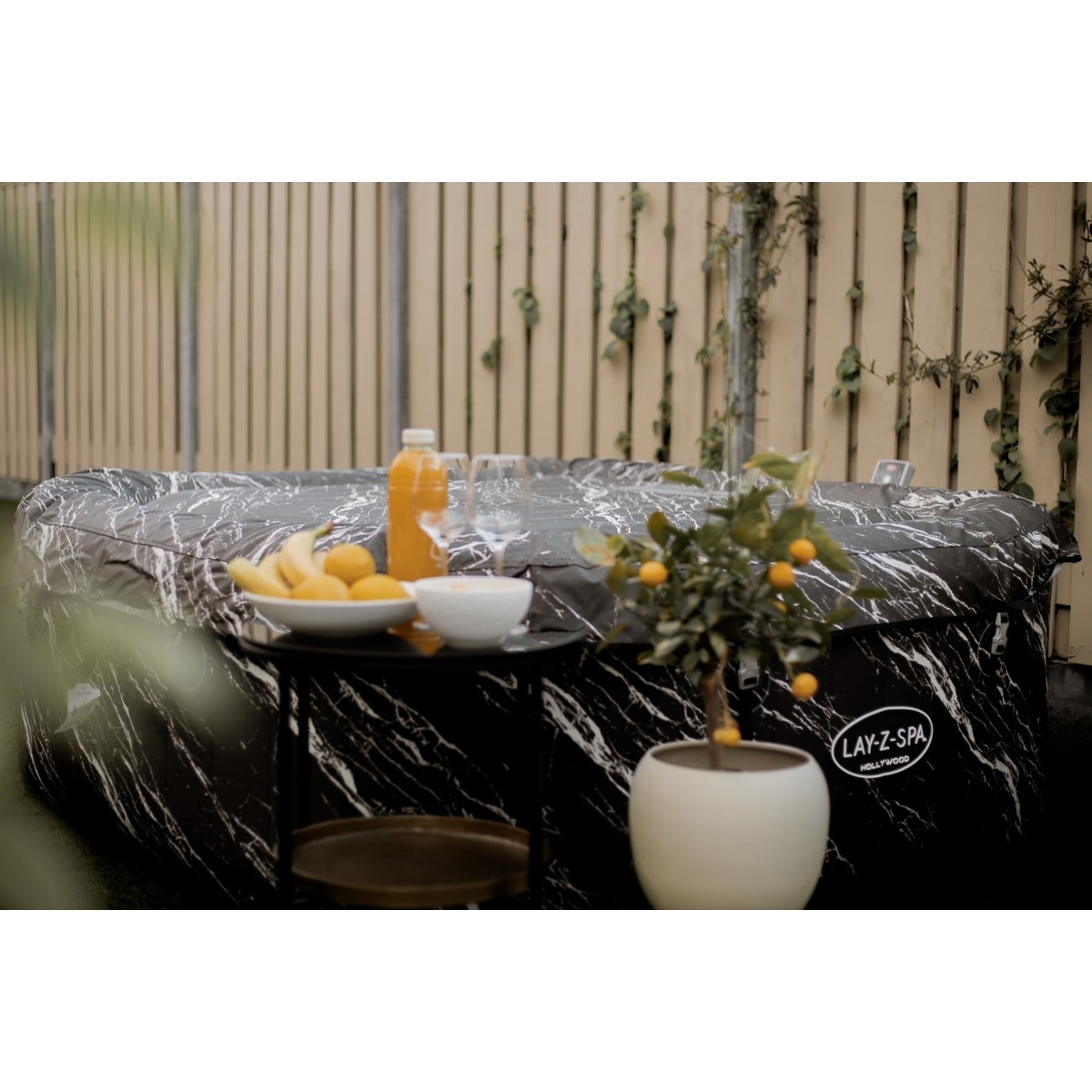 Lay-Z Spa Hollywood Airjet aufblasbare Spa - Quadratisch - 6 Personen