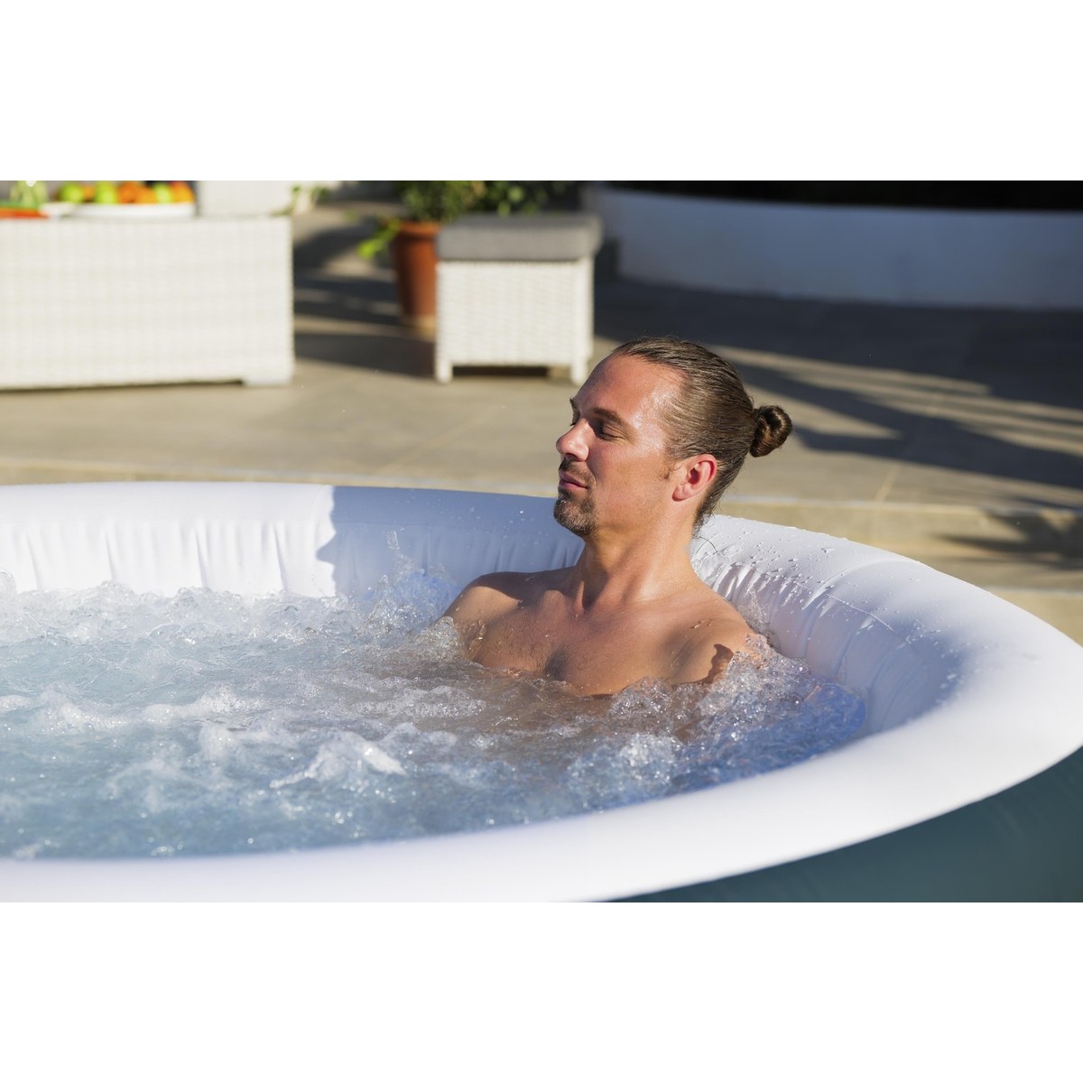 Lay-Z Spa Miami EnergySense Airjet aufblasbare Spa - 6 Personen