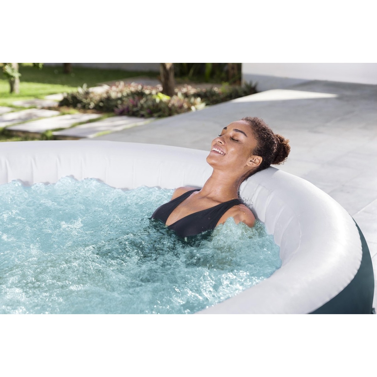 Lay-Z Spa Miami EnergySense Airjet aufblasbare Spa - 6 Personen