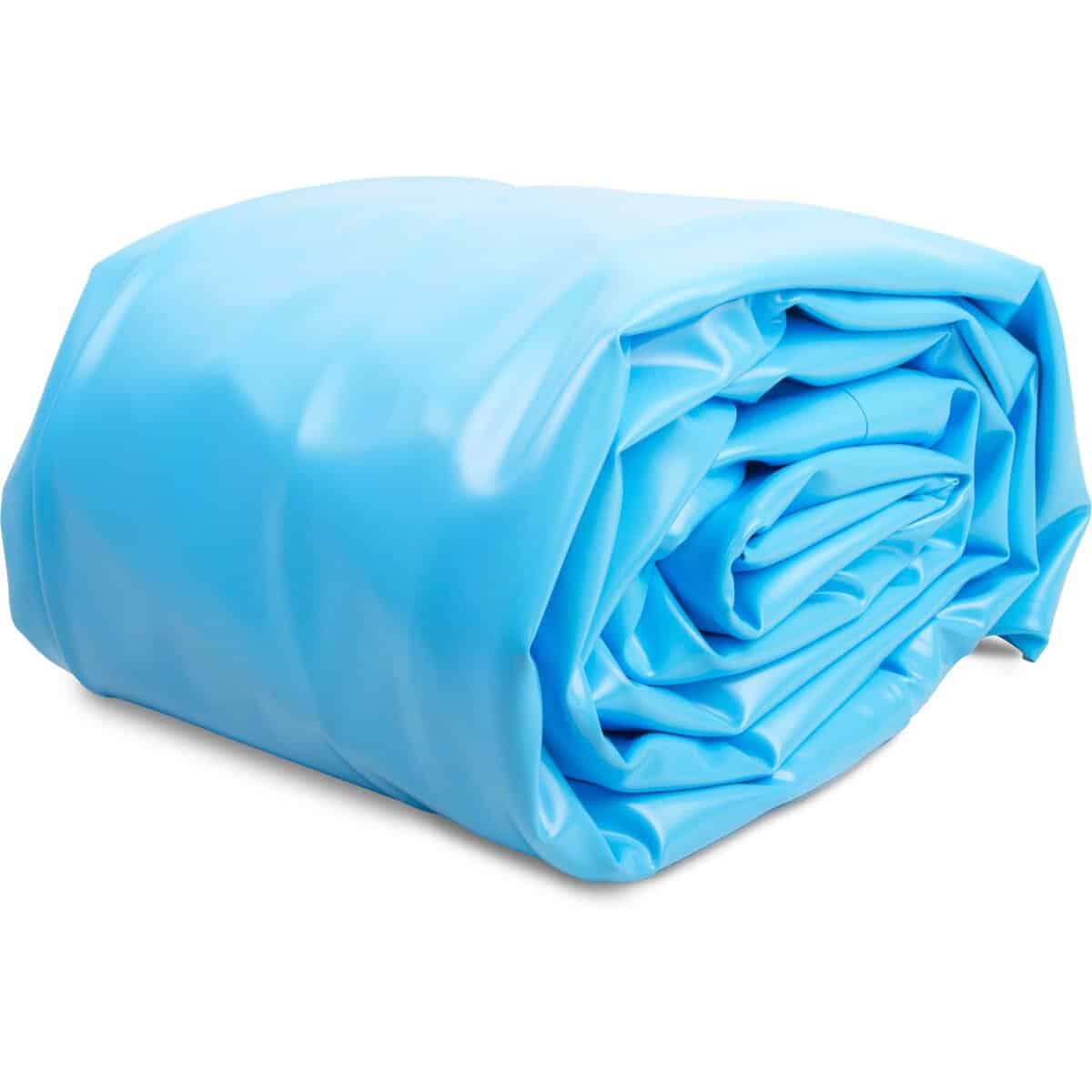 Blaue Poolfolie, wasserdicht und langlebig für Pools.