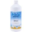 Pool-Anti-Algenmittel in Flasche, geeignet für Poolpflege und Vorbeugung von Algenwachstum.