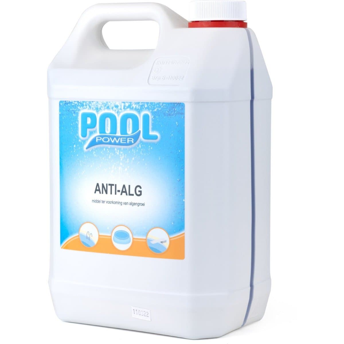 Anti-Algenmittel für den Pool für klares Wasser und zur Vorbeugung von Algenwachstum.