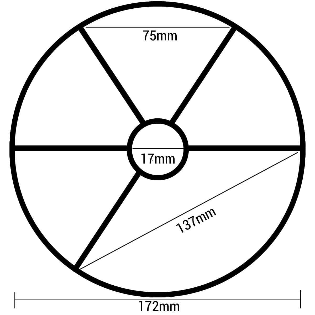 Gummiring 6-Wege-Ventil Praher Ø172mm