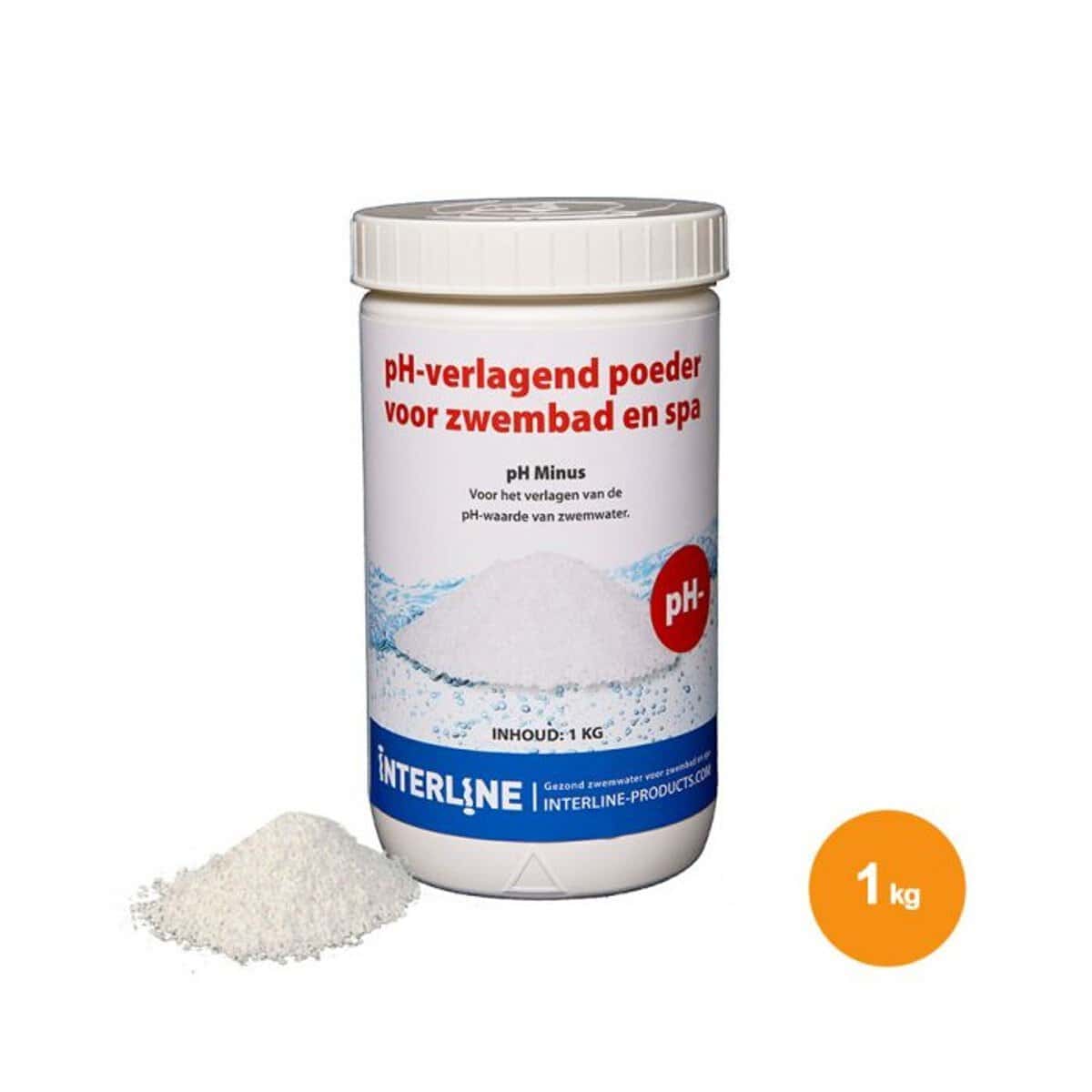 pH-senkendes Poolpulver für den Wasserhaushalt, 1 kg.