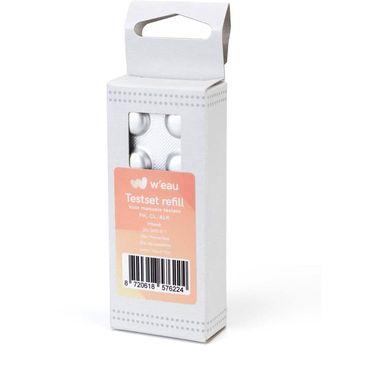 Testset-Nachfüllung für Wasserqualitätstests, geeignet für pH, Cl, Alkalität.