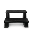 W'eau Mini-Spa-Treppe - Schwarz