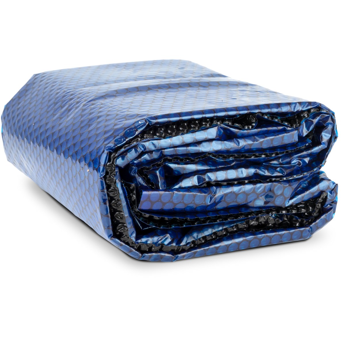 W'eau Solarabdeckung rechteckig - 450 x 220 cm (Planenmaß 433 x 202) - Schwarz/Blau