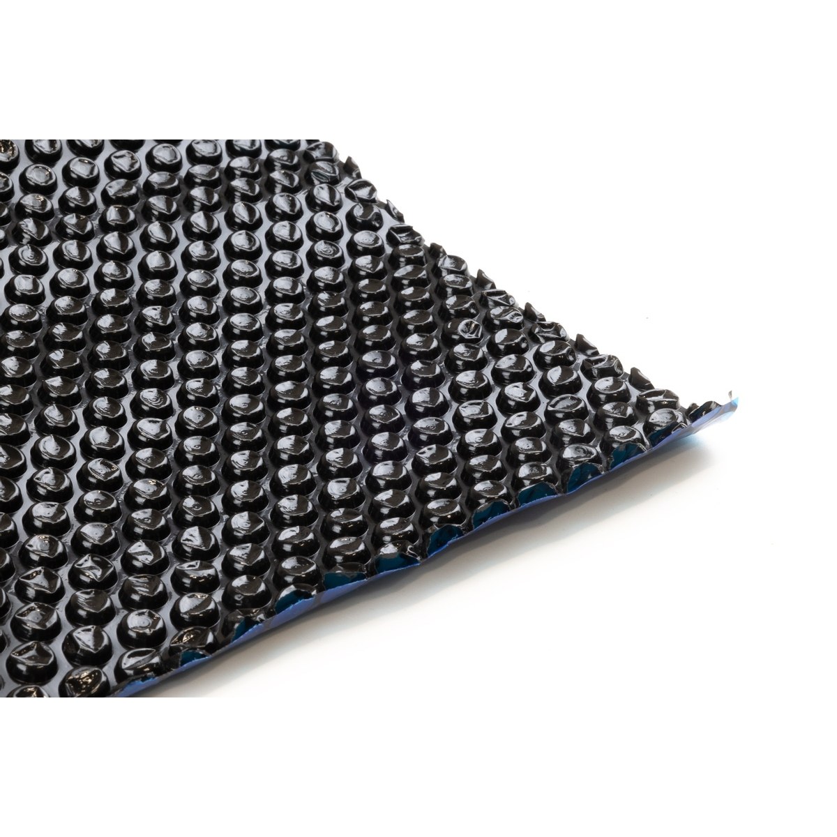 W'eau Solarabdeckung rechteckig - 450 x 220 cm (Planenmaß 433 x 202) - Schwarz/Blau