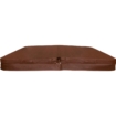 W'eau Spa-Abdeckung 200 x 200 cm - Braun - Radius 18 cm
