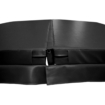 W'eau Spa-Abdeckung 200 x 200 cm - Schwarz - Radius 18 cm