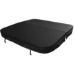 W'eau Spa-Abdeckung 240 x 240 cm - Schwarz - Radius 18 cm