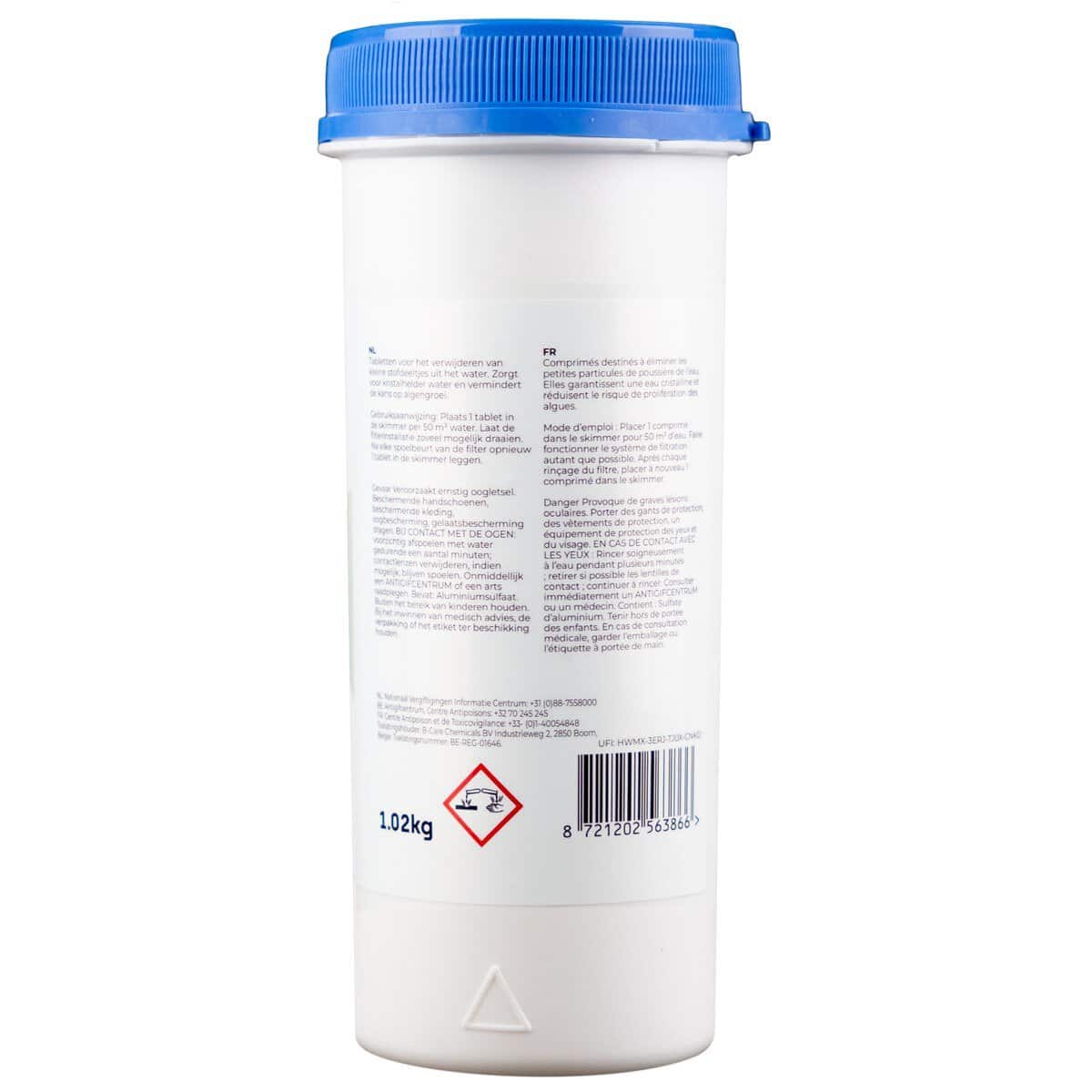 Reinigungsmittel für Pools, sicher und effektiv, 1,02 kg, geeignet für die Pflege von Poolwasser.