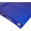 Poolfolie mit Ösen, geeignet für Poolabdeckung und Schutz, in blauer Farbe, langlebig und.