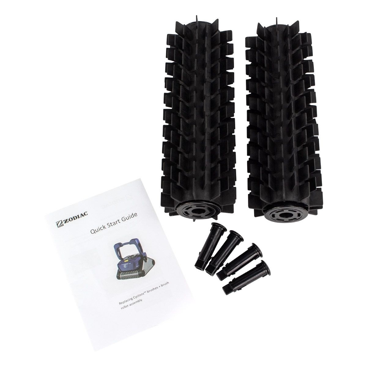 Bürstenset für Zodiac Cyclon X Pro Polyester-Bad (2 Stück)