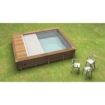 BWT Compact Stadtpool - 4.20 x 3.50 x 1.33 m - mit Sandfilterpumpe und Verkleidung