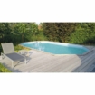 Gardipool Oblong Pool aus Holz - 8.10 x 4.60 x 1.33 m