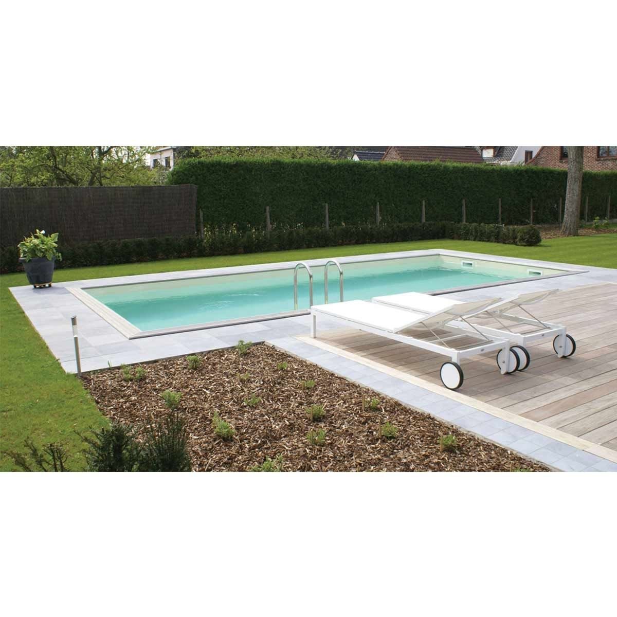 Gardipool Quartoo Holzpool - 6.60 x 3.50 x 1.33 m