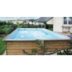 Gardipool Quartoo Holzpool - 8.20 x 3.90 x 1.46 m