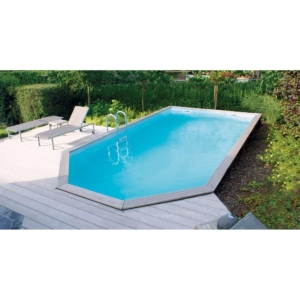 Gardipool Rectoo Holzpool - 7.60 x 3.90 x 1.33 m