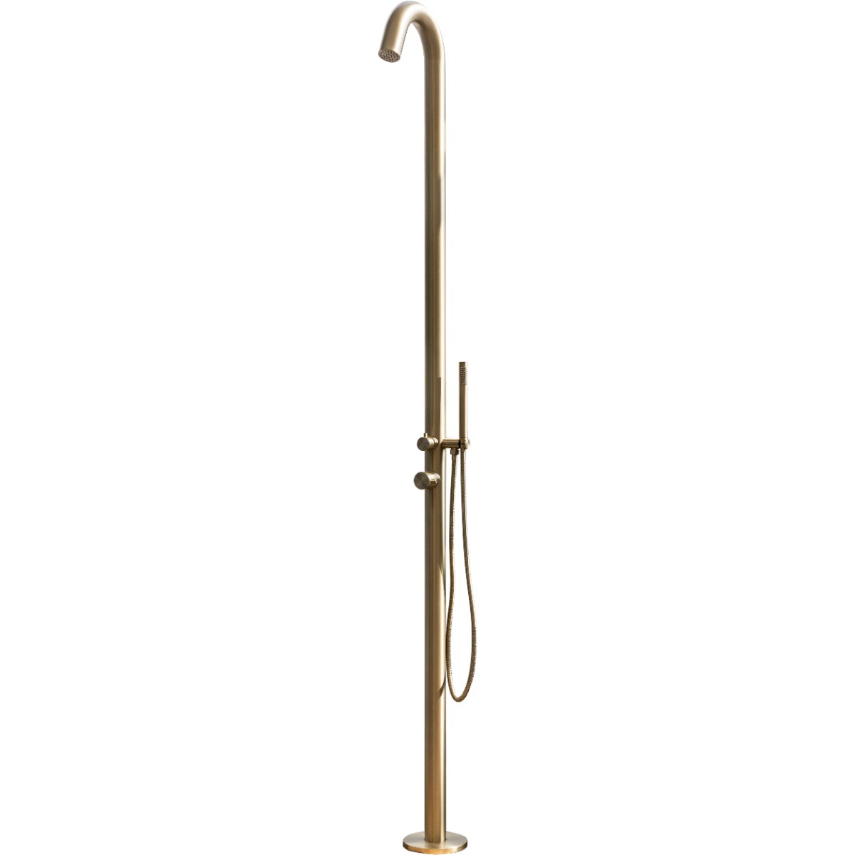 IDEAL Sylt gold Außendusche - Edelstahl