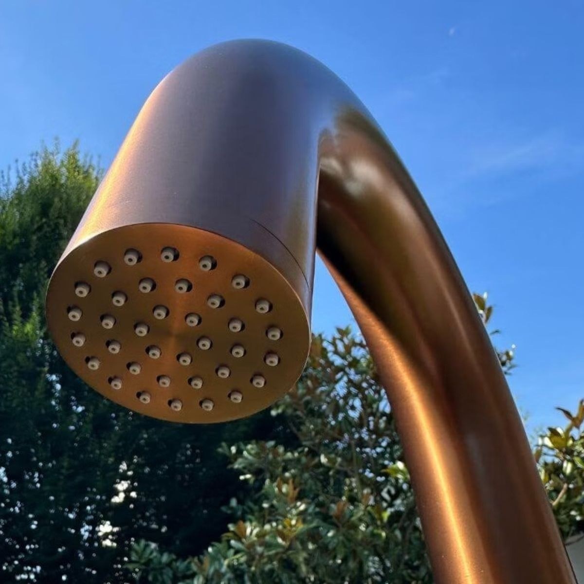 IDEAL Sylt rose gold Außendusche - Edelstahl