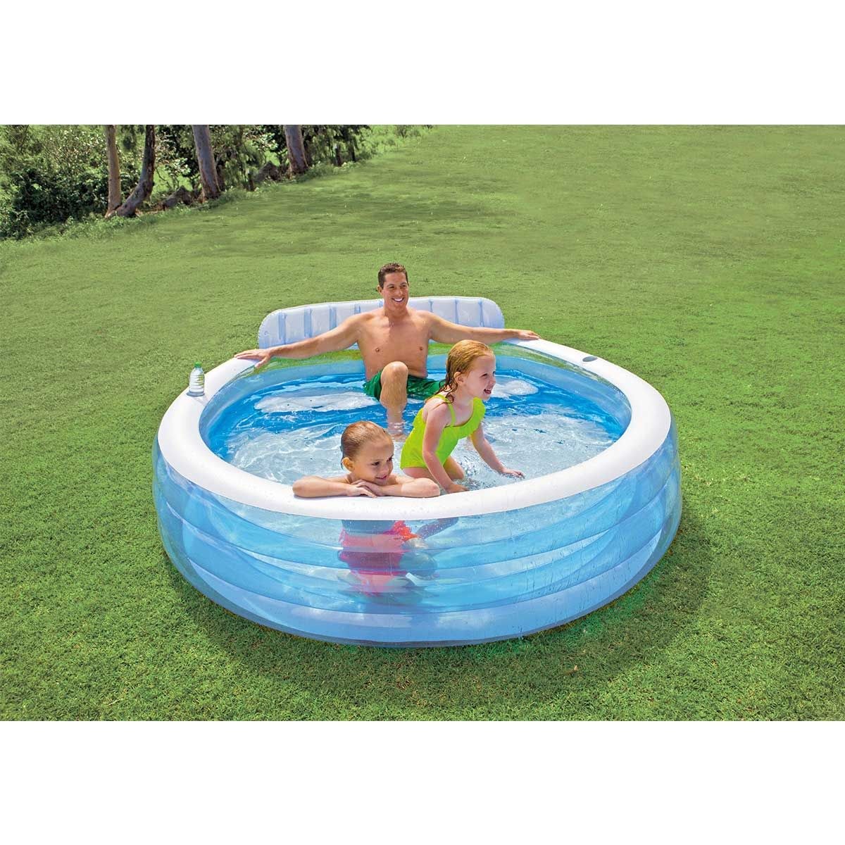 Intex Family Lounge Pool Kinderpool 224 x 216 x 76 cm